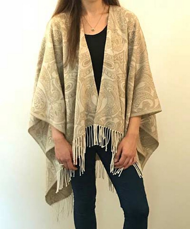 Simple Poncho Out Of Scarf