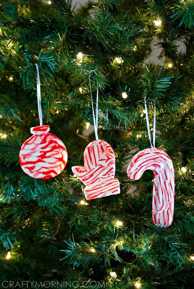 Adorable Peppermint Ornaments