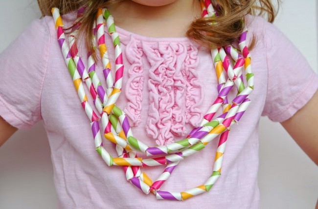 Awesome Straw Necklace
