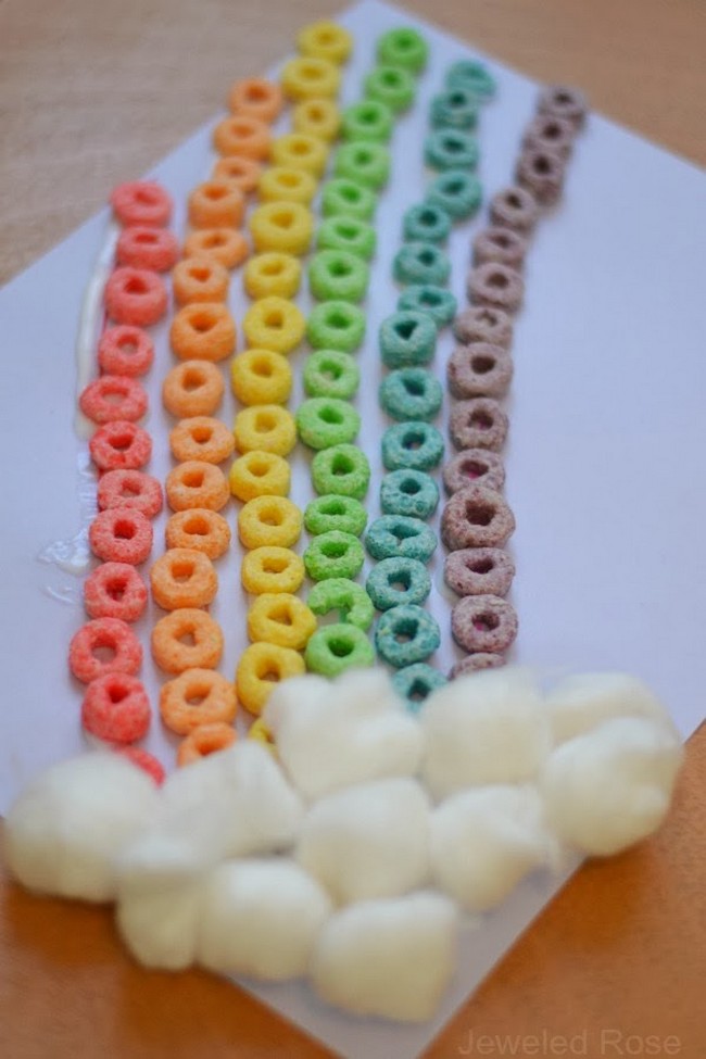 Colorful Cereal Rainbow