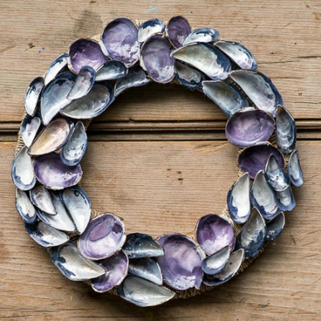 Lovely Seashell Wreath