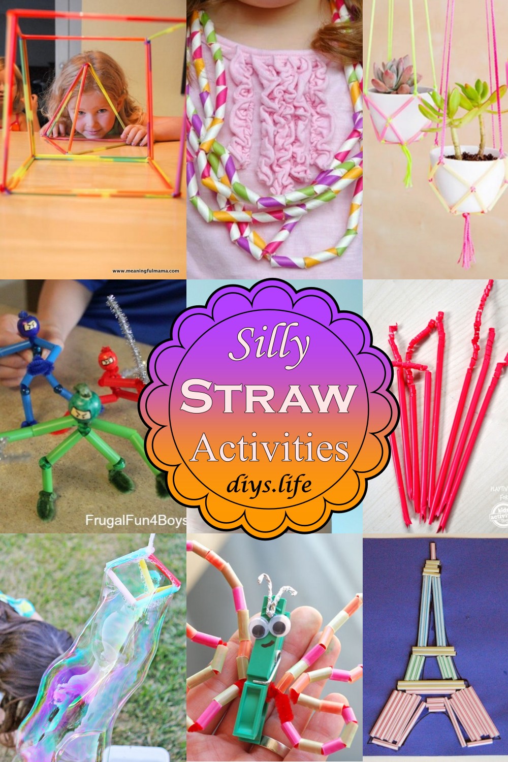 Silly Straw Activities