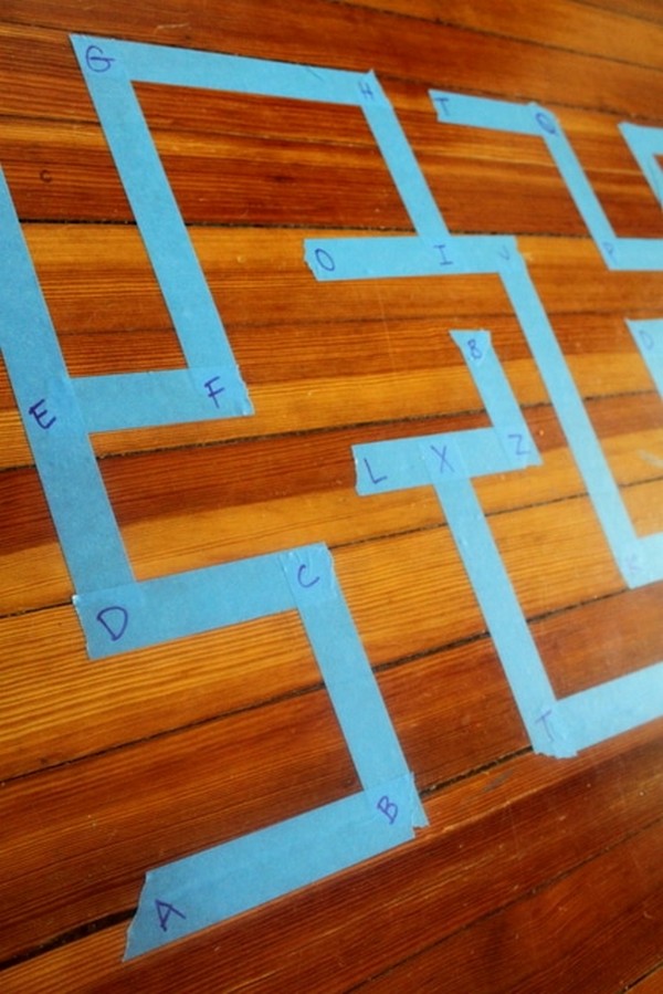 Alphabet Maze Activity to Learn the ABCs