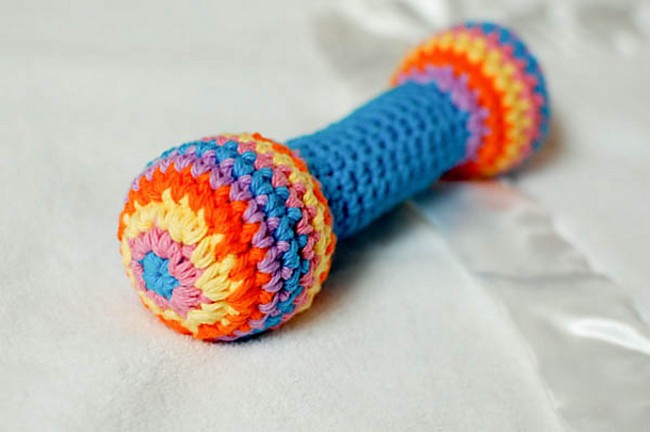 Baby Rattle Clutch Toy
