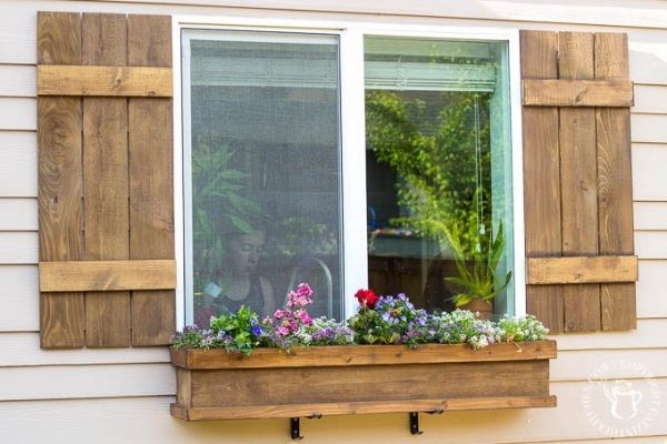 Build Window Box and Shutters Together