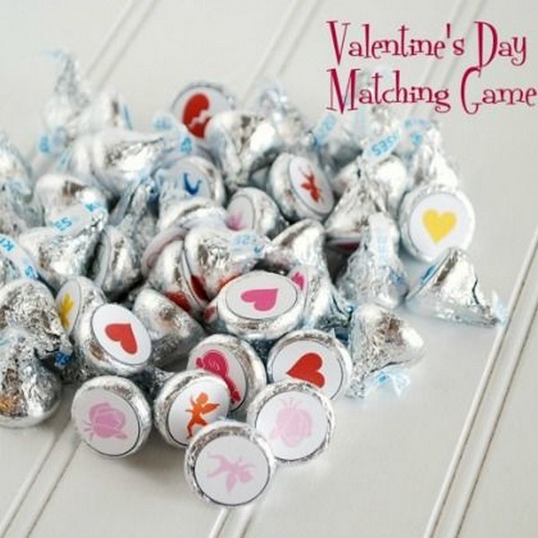 CANDY MATCHING VALENTINE’S GAME