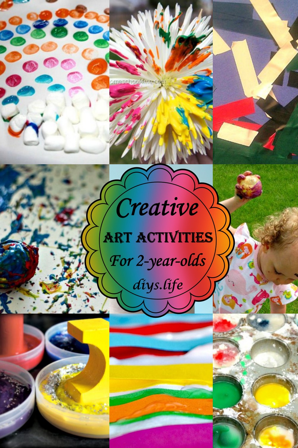 Creative Art Activities For 2-year-olds