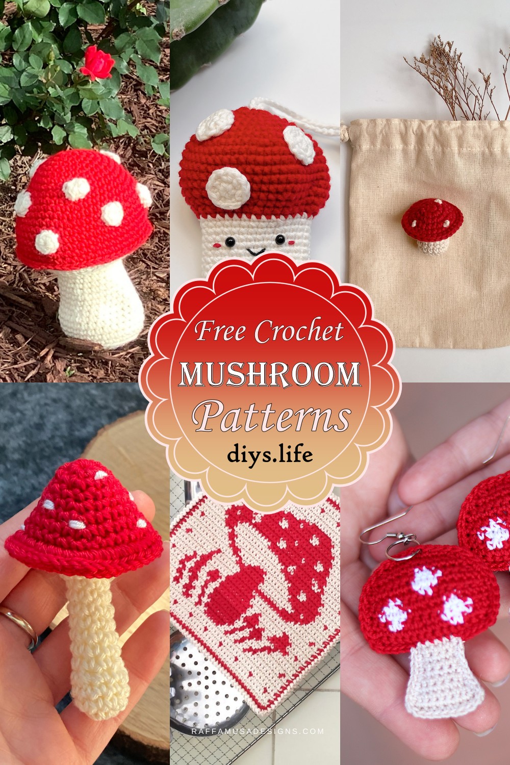 Crochet Mushroom Patterns