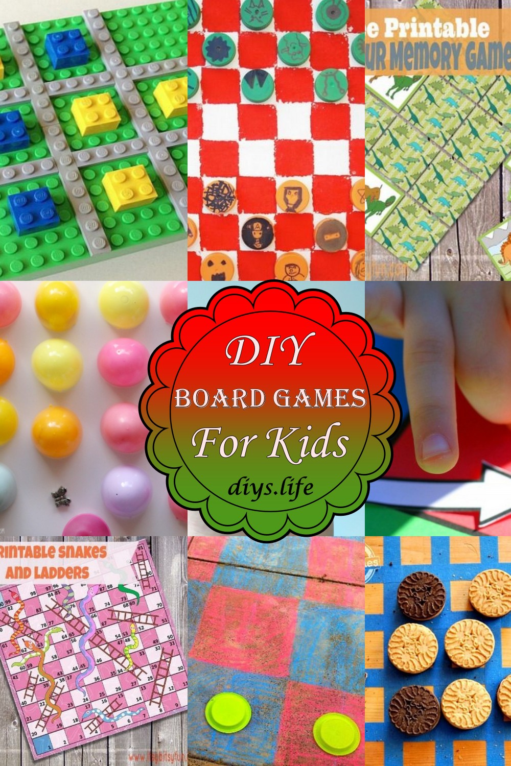 DIY Board Games For Kids