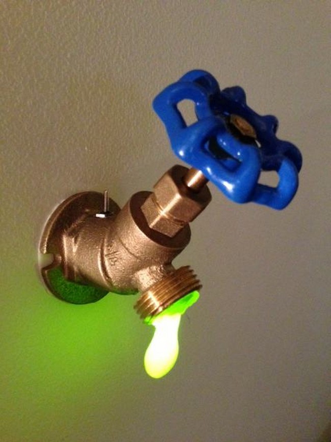 DIY Faucet Night Light