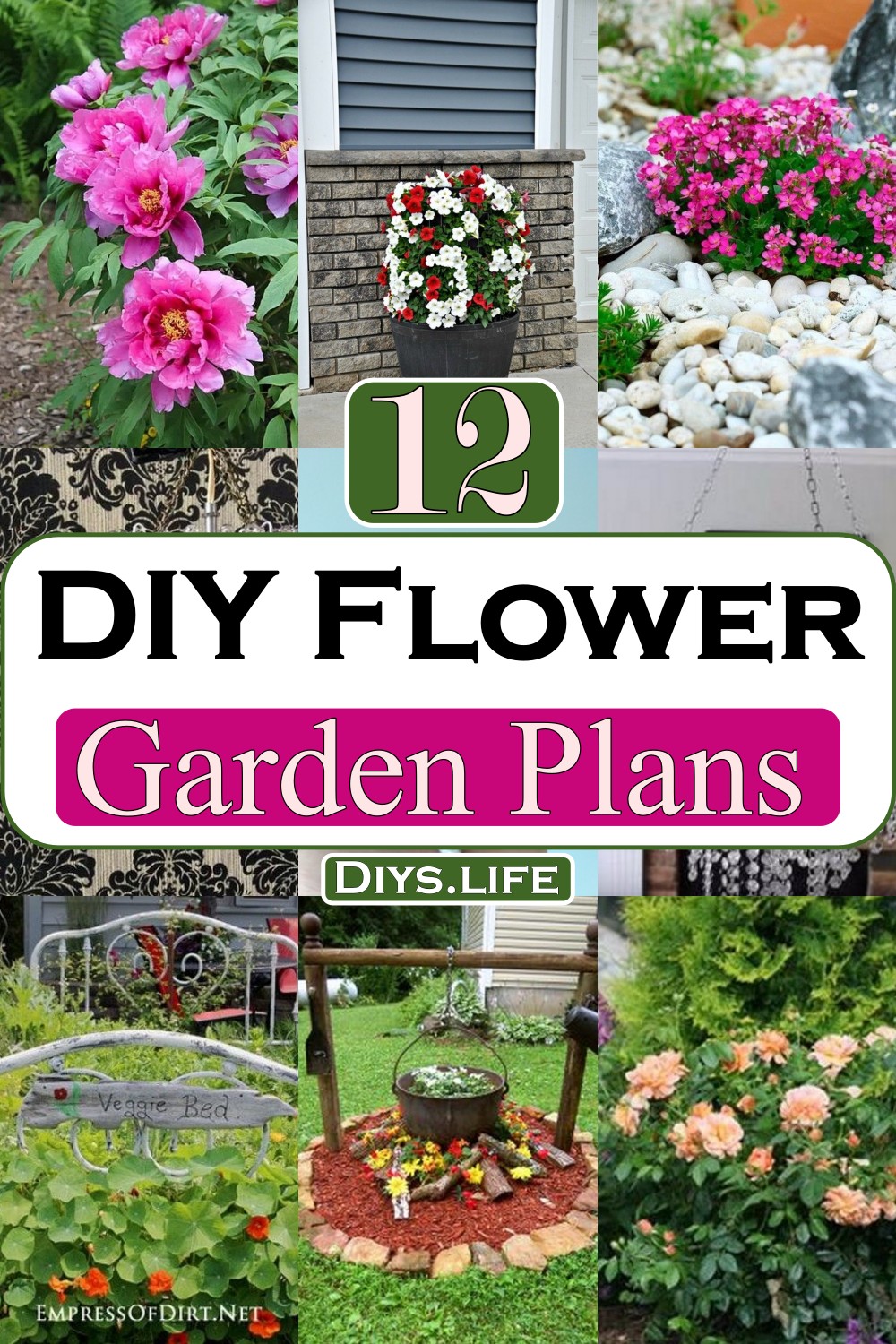 DIY Flower Garden Plans