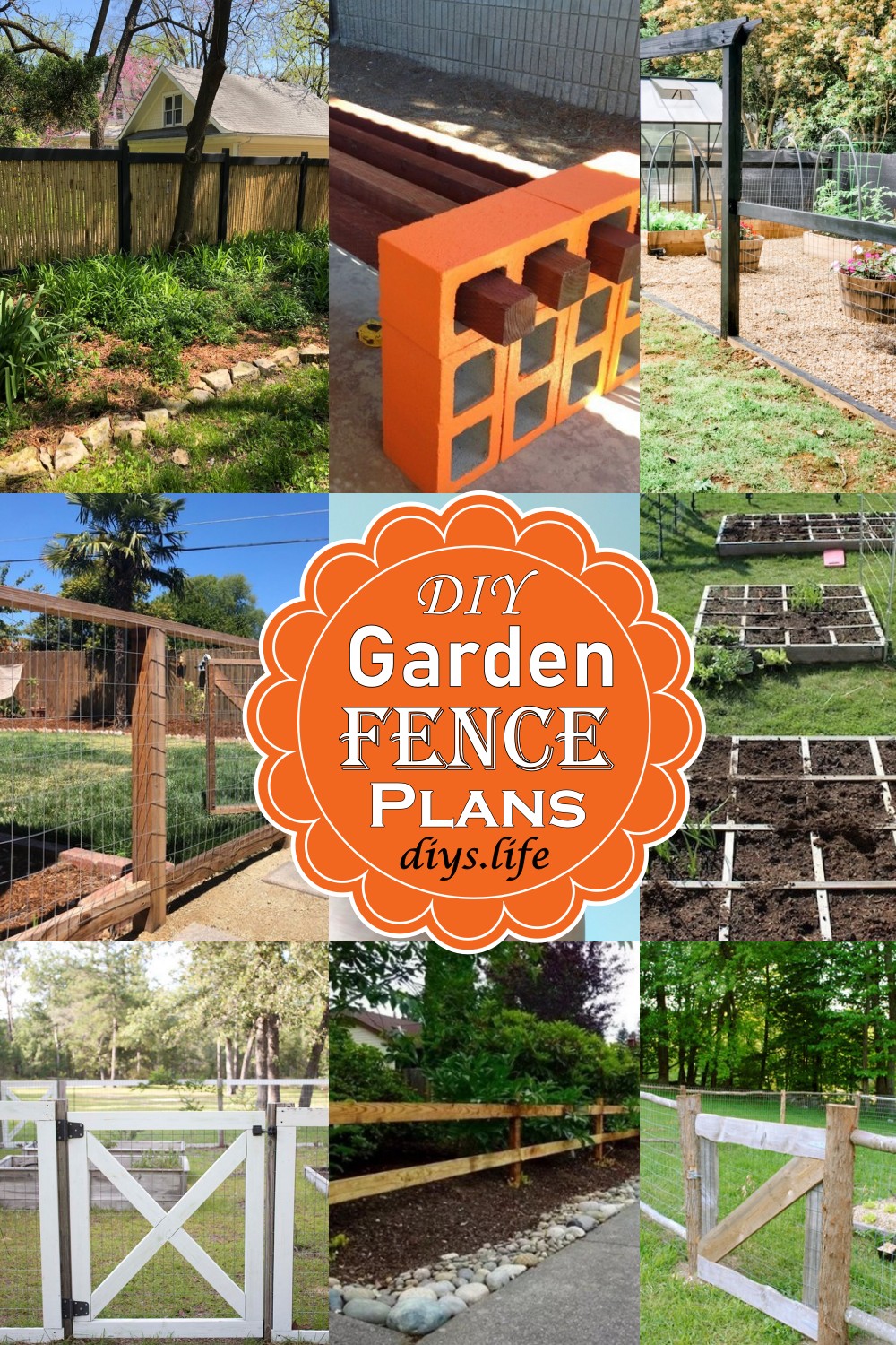 DIY Garden Fence Plans