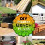 DIY Planter Bench Plans