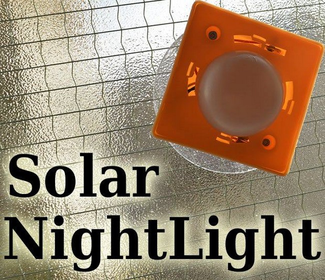 DIY Solar Night Light