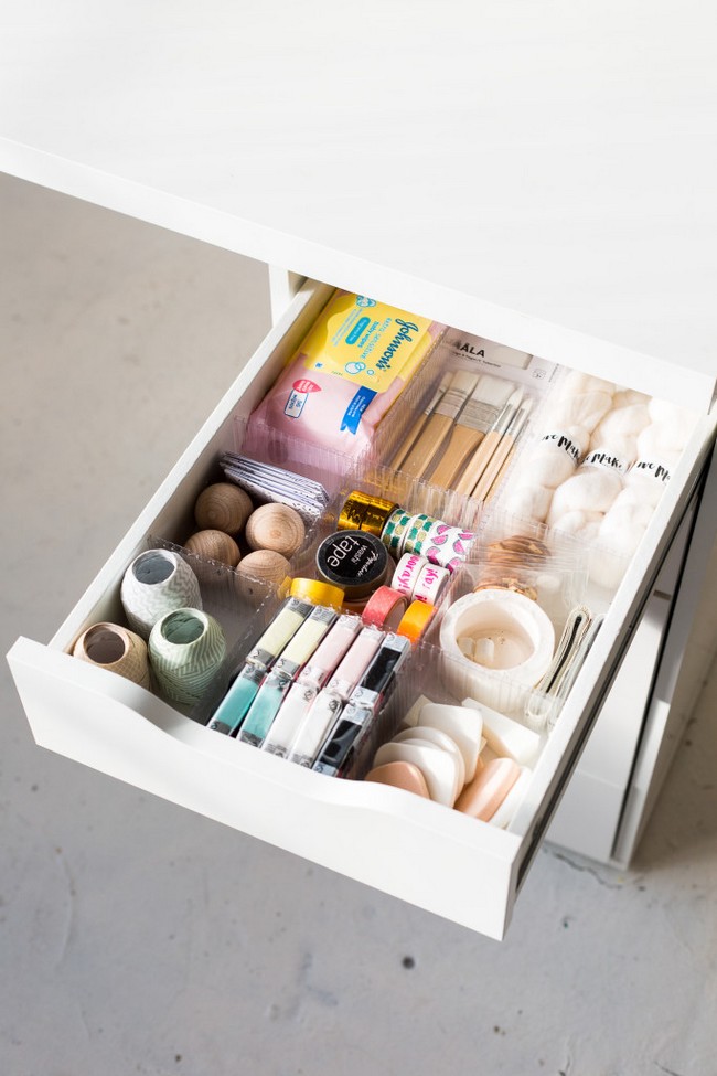 Drawer Dividers To Organize Your Craft Supplies