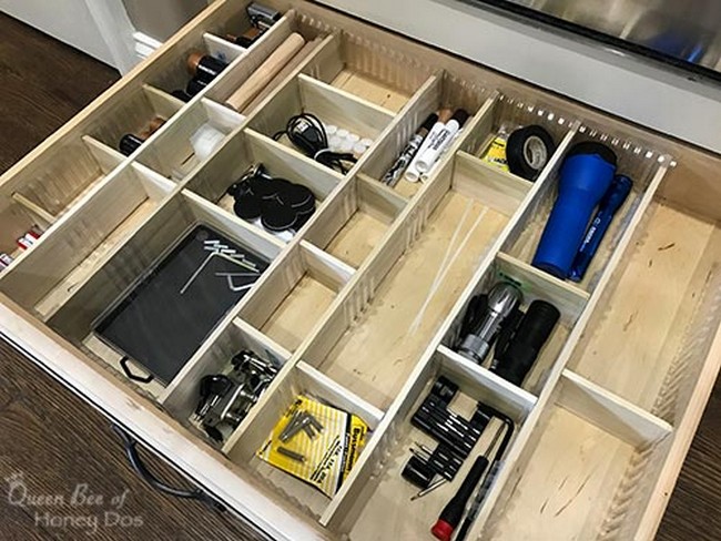 easy to make wooden organizer