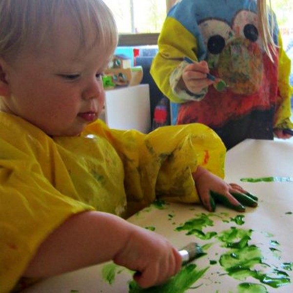 EASY AND FUN ONE COLOR PAINTING ACTIVITY
