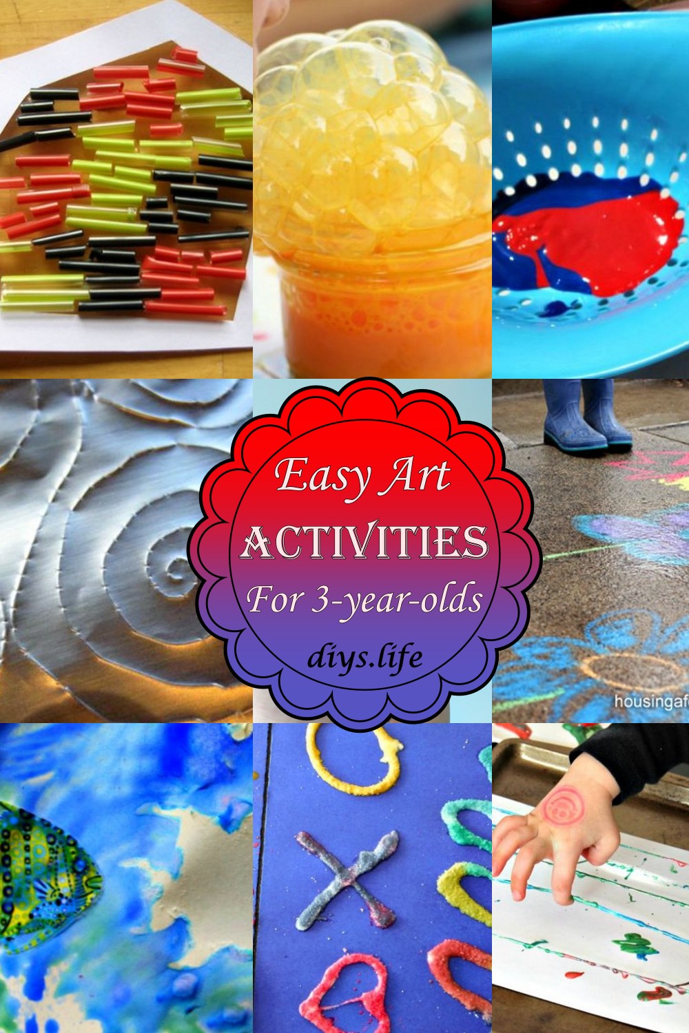 Easy Art Activities For 3-year-olds