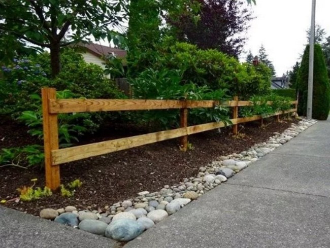 Easy Wooden Fence