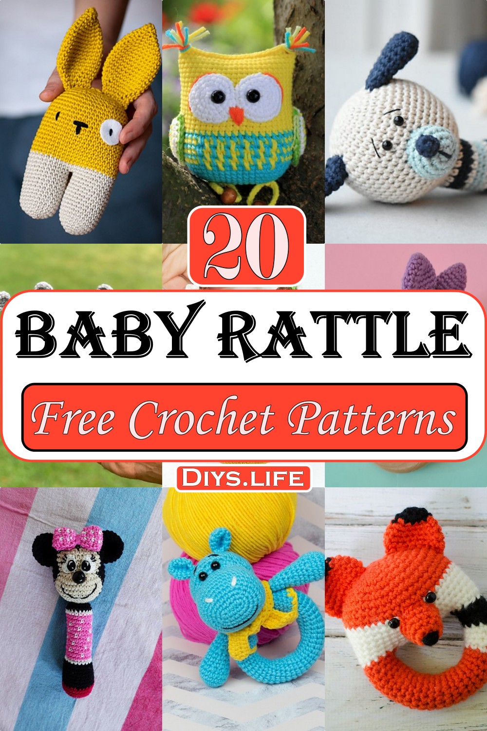 Free Crochet Baby Rattle Patterns