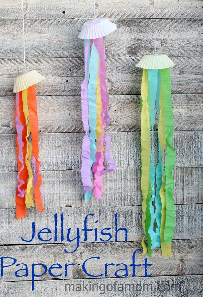 Jellyfish Paper Craft