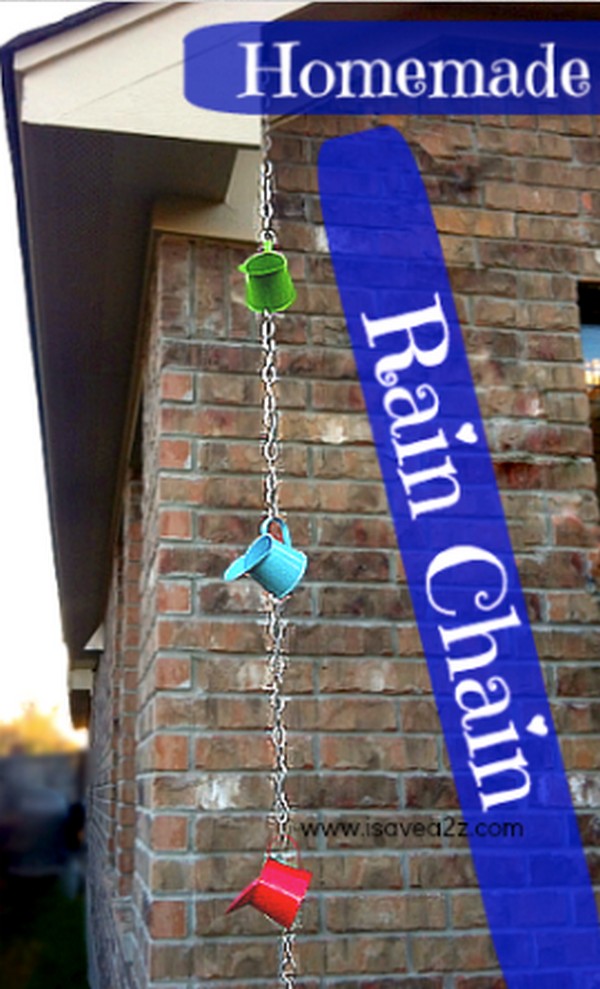 Little Watering Cans Rain Chain
