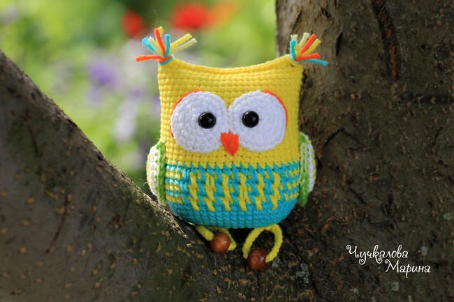 The Owl Rattle Toy