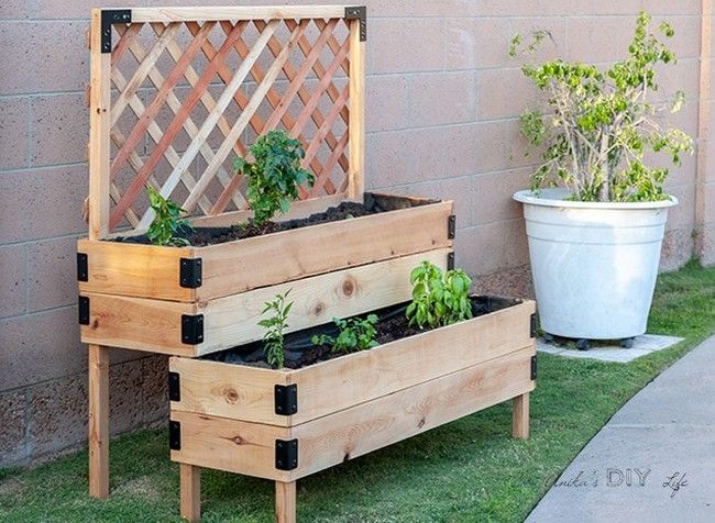 Tiered Flower Garden For Small Spaces 