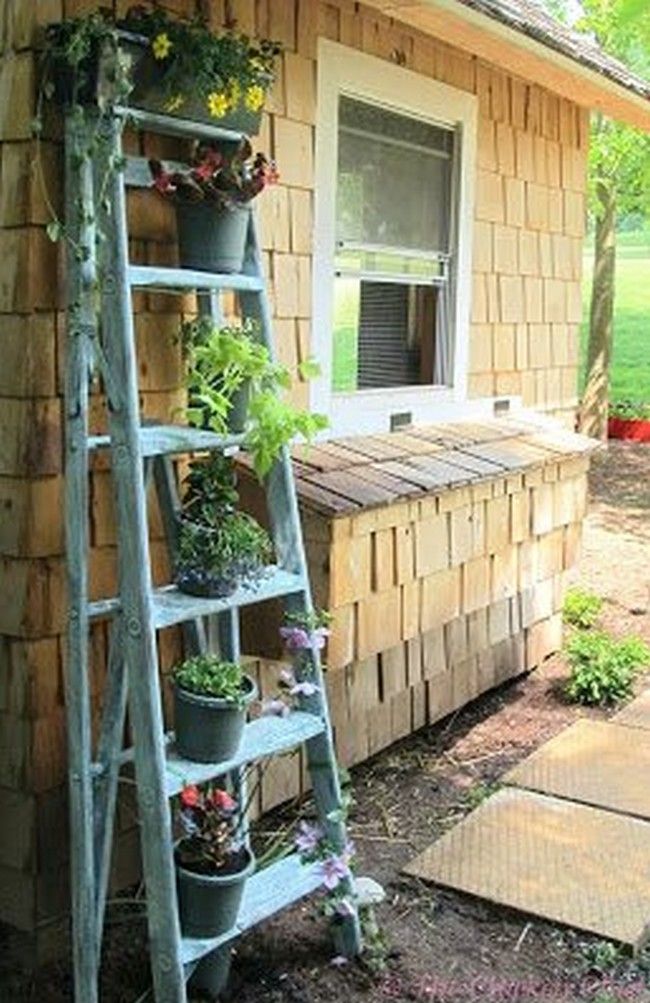 DIY Garden Ideas From Recycled Materials