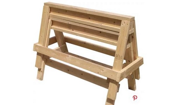 Build the Ultimate Wood Sawhorses