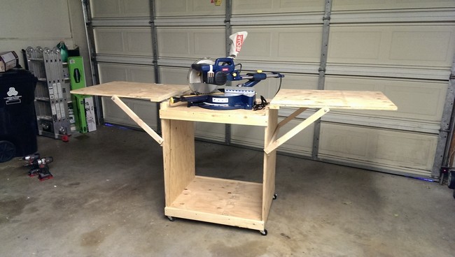Building A DIY Miter Saw Table