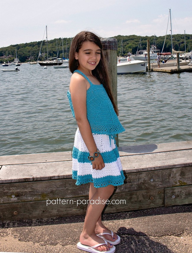 Crochet Boho Flouncy Skirt Pattern