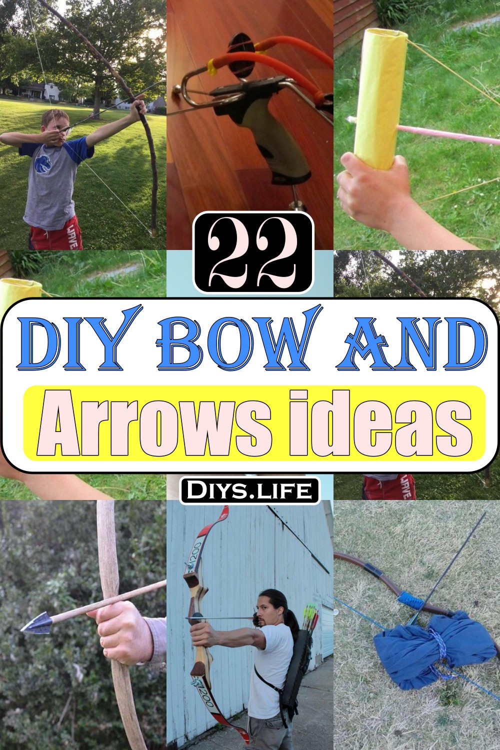 DIY Bow And Arrows ideas