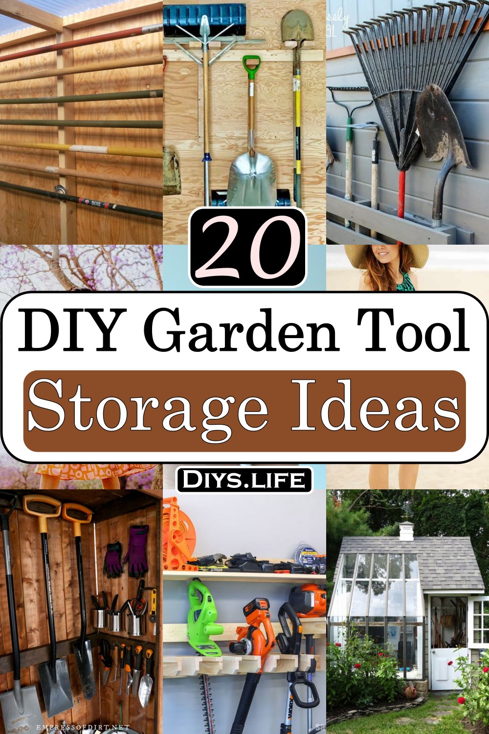 DIY Garden Tool Storage Ideas