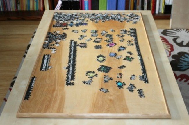 Puzzle tray