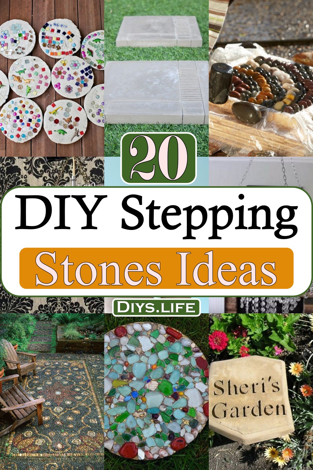 DIY Stepping Stones Ideas