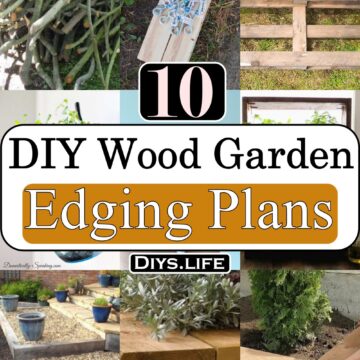 DIY Wood Garden Edging Plans