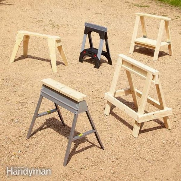 Five Great Sawhorses For Your DIY Workshop