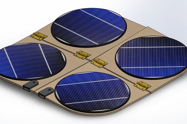 Folding Solar Panel Idea For Lesser Spaces