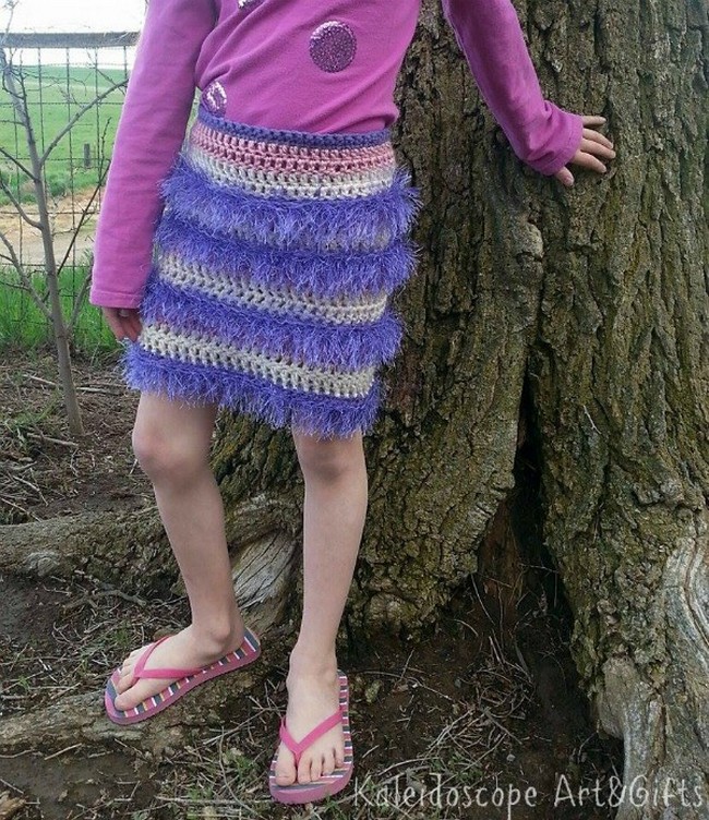 Free Crochet Firecracker Flapper Skirt Pattern