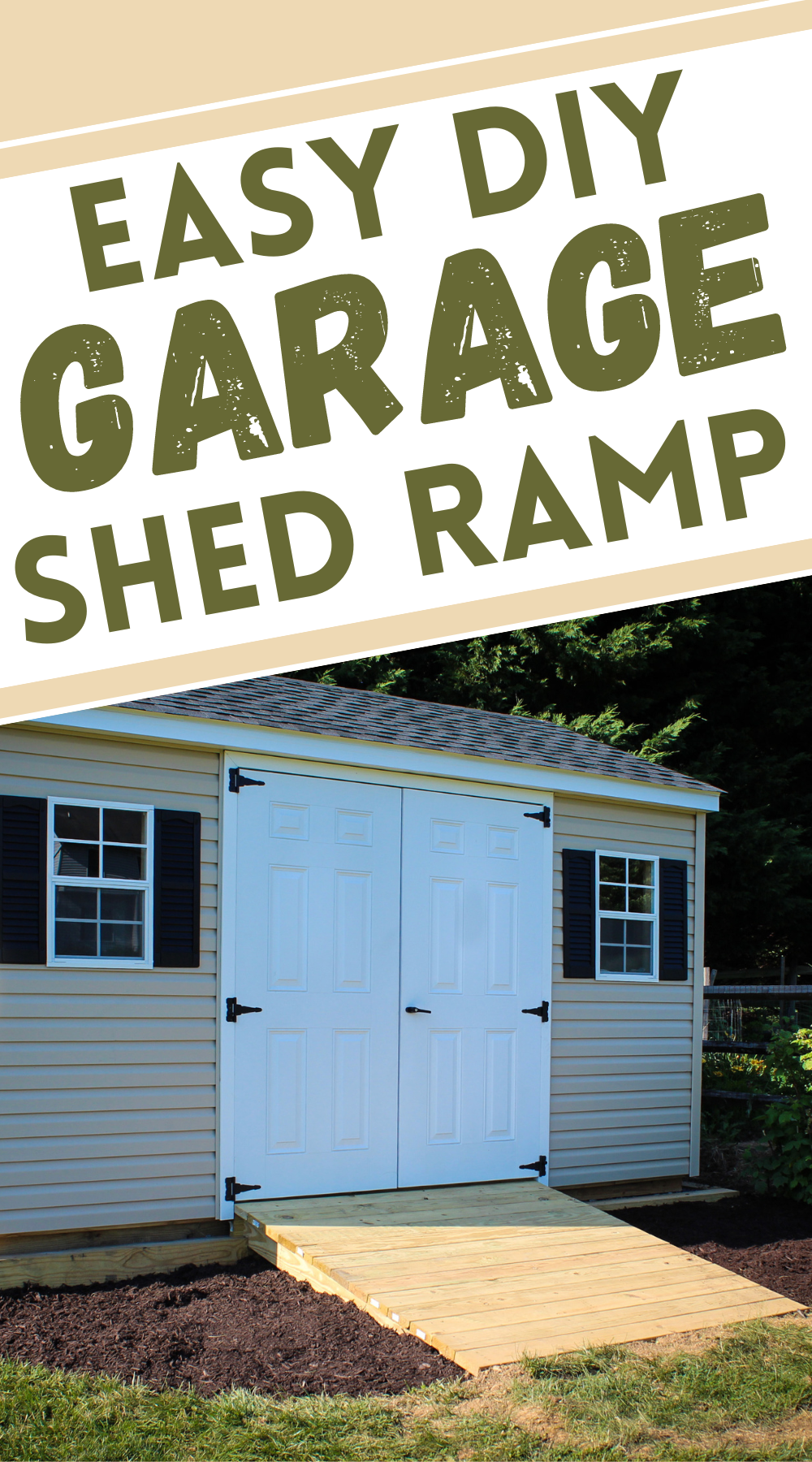 Garage Shed Ramp