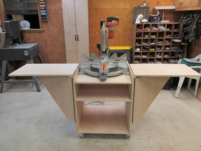 How To Make A Sliding Miter Saw Table