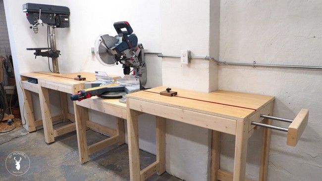 How To Make Compound Miter Saw Table