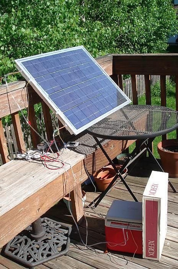 Easy And Efficient Solar Panel Idea