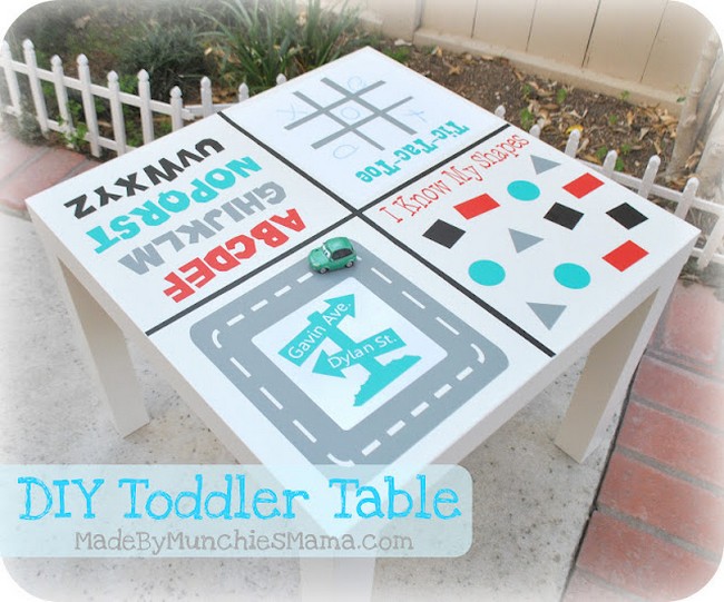 Toddler Game Table
