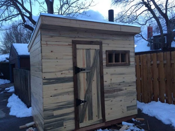 Wood-Fired Sauna Plans