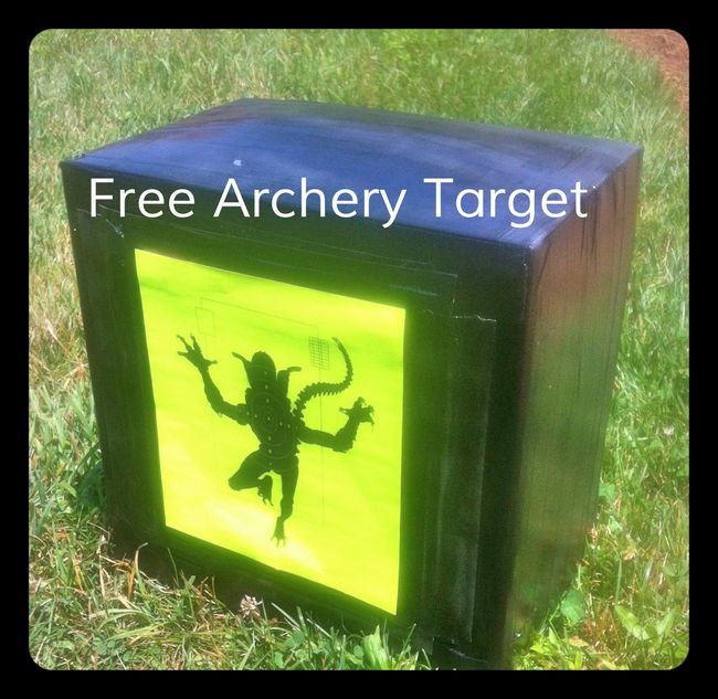 How To Make A Homemade Archery Target With Cardboard