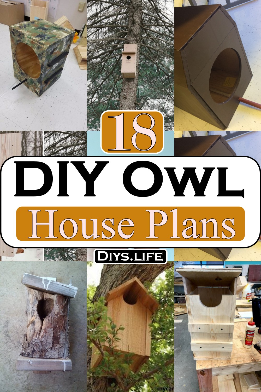DIY Owl House Plans