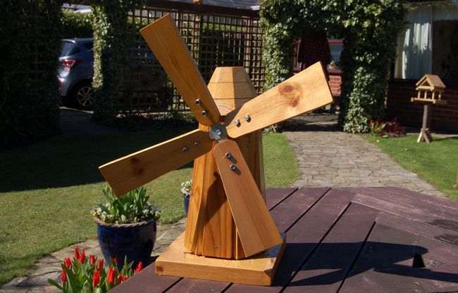 DIY Timber Windmill 