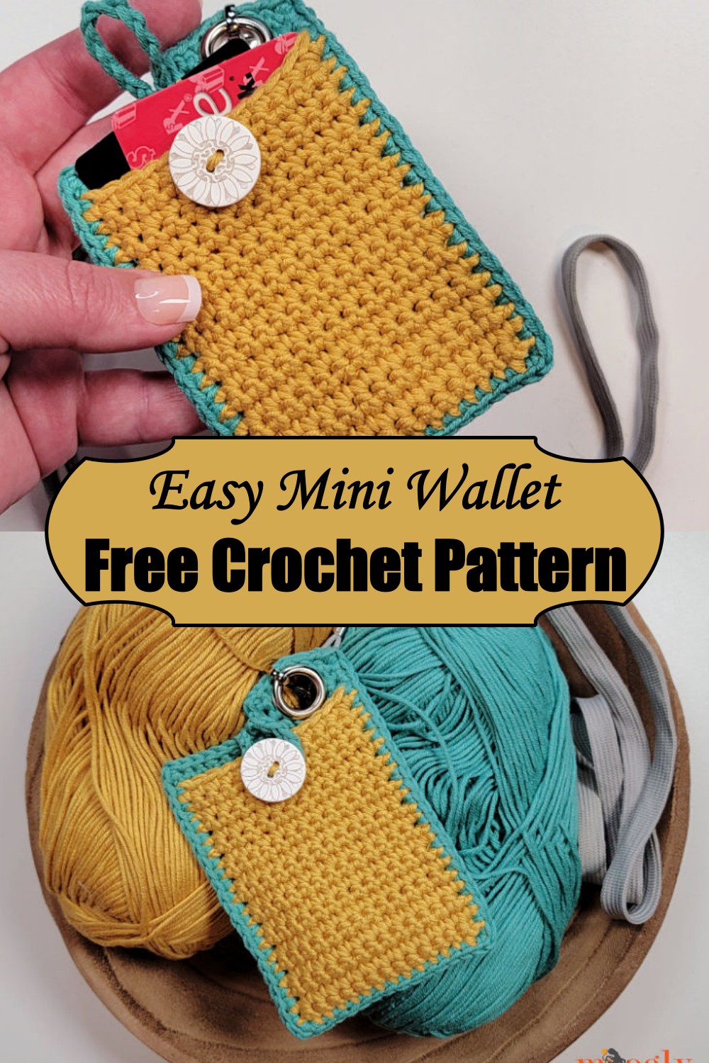 Easy Mini Crochet Wallet